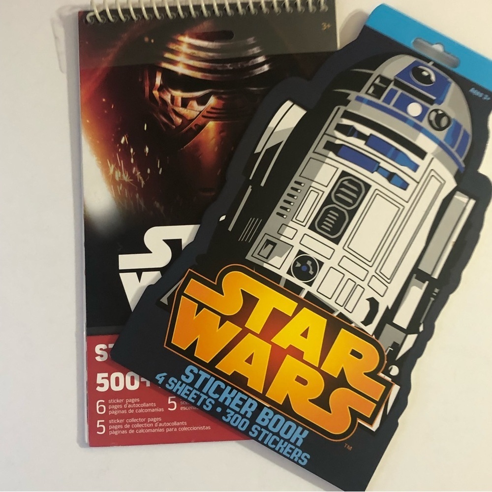 2 Star Wars Sticker Books - Picture 13 of 14